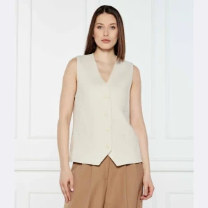 Marc O' Polo Lniana kamizelka | Regular Fit