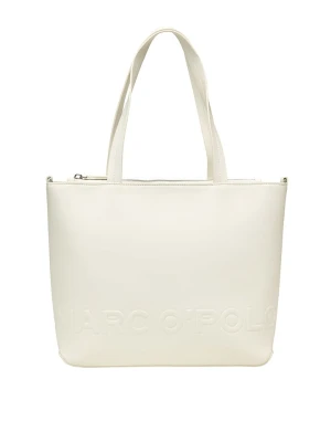 Marc O´Polo Shopper bag "Valda" w kolorze białym - 35 x 28 x 13 cm rozmiar: onesize