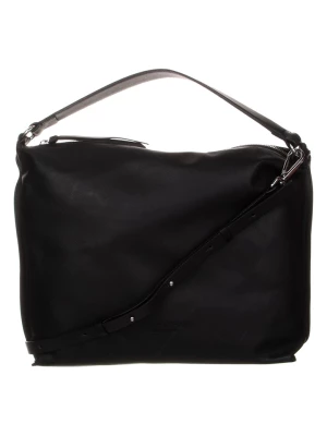 Marc O´Polo Skórzana torebka "Hobo Bag M" w kolorze czarnym - 35 x 26 x 7 cm rozmiar: onesize