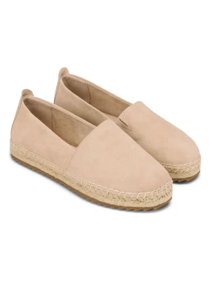 Marc O´Polo Skórzane espadryle w kolorze beżowym rozmiar: 38