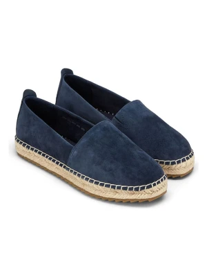 Marc O´Polo Skórzane espadryle w kolorze granatowym rozmiar: 42