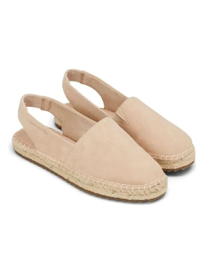 Marc O´Polo Skórzane espadryle w kolorze kremowym rozmiar: 38