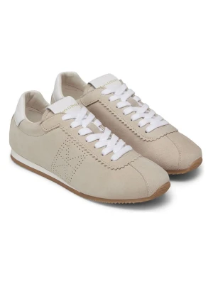 Marc O´Polo Skórzane sneakersy w kolorze beżowym rozmiar: 40