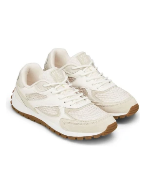 Marc O´Polo Skórzane sneakersy w kolorze biało-beżowym rozmiar: 39