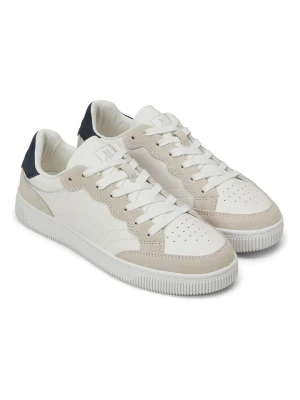 Marc O´Polo Skórzane sneakersy w kolorze biało-granatowym rozmiar: 39