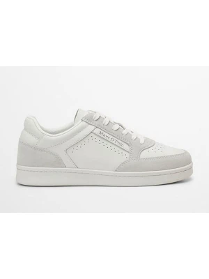 Marc O´Polo Skórzane sneakersy w kolorze biało-szarym rozmiar: 39