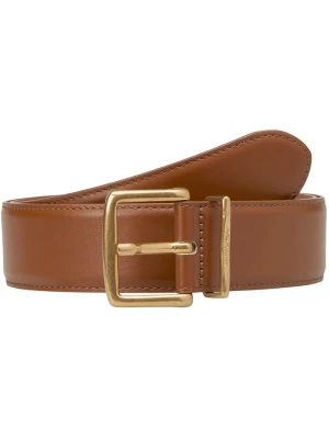 Marc O´Polo Skórzany pasek w kolorze jasnobrązowym rozmiar: 100