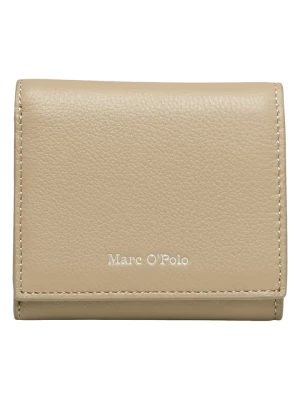 Marc O´Polo Skórzany portfel w kolorze beżowym - 10 x 9,5 x 3 cm rozmiar: onesize