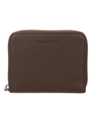 Marc O´Polo Skórzany portfel w kolorze brązowym - 14 x 11 x 2,5 cm rozmiar: onesize