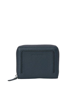 Marc O´Polo Skórzany portfel w kolorze granatowym - 13 x 10 x 2,5 cm rozmiar: onesize