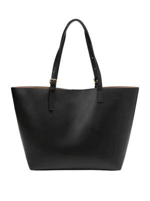 Marc O´Polo Skórzany shopper bag w kolorze czarnym rozmiar: onesize