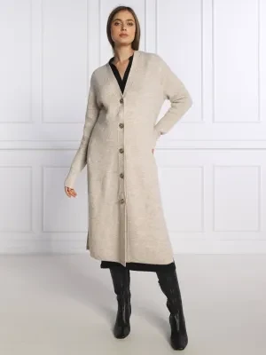 Marc O' Polo Wełniany kardigan | Relaxed fit