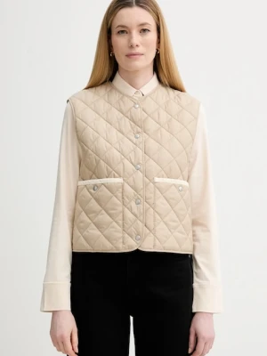 Marc O'Polo bezrękawnik kolor beżowy przejściowy 600111972009