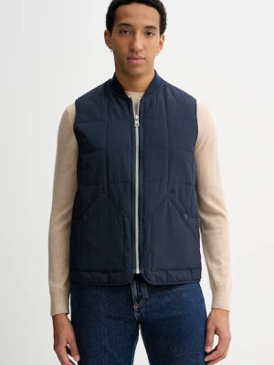 Marc O'Polo bezrękawnik kolor granatowy przejściowy 5000007608