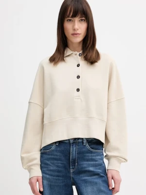 Marc O'Polo bluza bawełniana beżowy