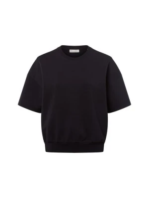 Marc O'Polo Bluza damska Kobiety Materiał dresowy niebieski jednolity,