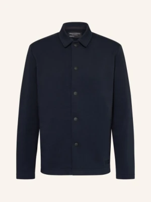 Marc O'polo Bluza Z Kapturem Regular Fit blau