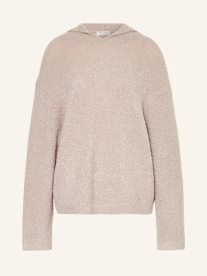 Marc O'polo Bluza Z Kapturem Z Dzianiny beige