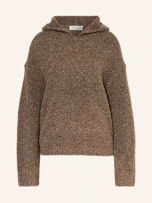 Marc O'polo Bluza Z Kapturem Z Dzianiny braun