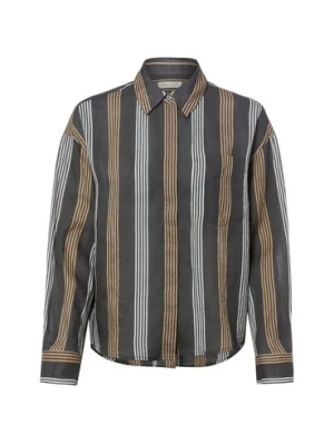 Marc O'Polo Bluzka damska Kobiety len (100%) szary,