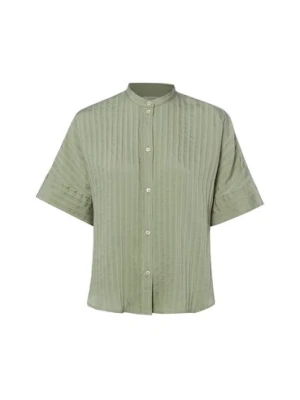 Marc O'Polo Bluzka damska Kobiety zielony wypukły wzór tkaniny,