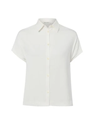 Marc O'Polo Bluzka damska z krótkim rękawem Kobiety Bawełna biały,