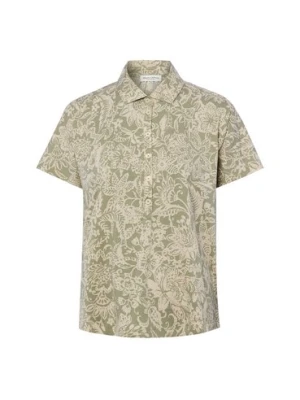 Marc O'Polo Bluzka damska z krótkim rękawem Kobiety Bawełna zielony,