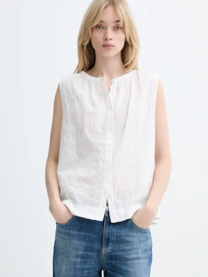 Marc O'Polo bluzka koszulowa damska bawełniana