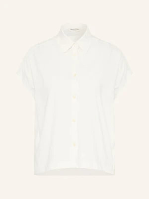 Marc O'polo Bluzka Koszulowa Z Mieszanki Materiałów weiss