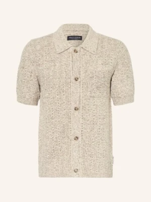 Marc O'polo Bluzka Z Dzianiny Slim Fit beige