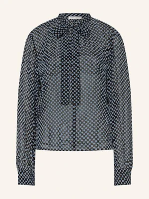 Marc O'polo Bluzka Z Wiązaniem Pod Szyją blau