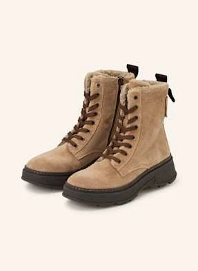 Marc O'polo Botki Sznurowane Elisa beige