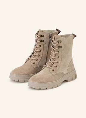 Marc O'polo Botki Sznurowane Josy beige