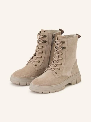 Marc O'polo Botki Sznurowane Josy beige