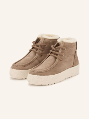 Marc O'polo Botki Sznurowane Pia beige