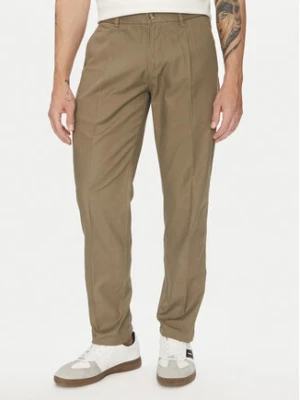 Marc O'Polo Chinosy 523 1340 10134 Zielony Tapered Fit
