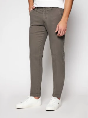 Marc O'Polo Chinosy B21 0108 10064 Szary Tapered Fit