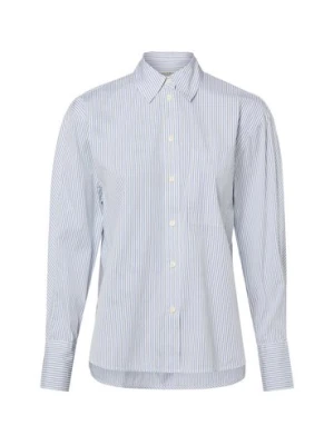 Marc O'Polo Damska bluzka koszulowa Kobiety Bawełna niebieski w paski,