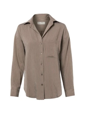 Marc O'Polo Damska bluzka koszulowa Kobiety brązowy|wielokolorowy w paski,