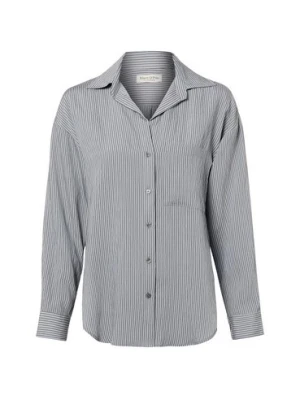 Marc O'Polo Damska bluzka koszulowa Kobiety szary|wielokolorowy w paski,