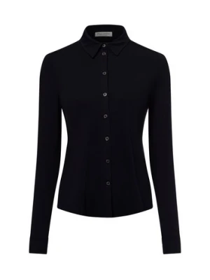 Marc O'Polo Damska bluzka koszulowa Kobiety wiskoza niebieski,