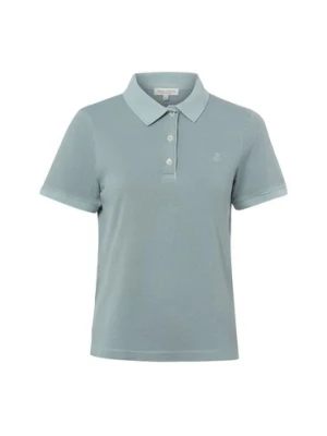 Marc O'Polo Damska koszulka polo Kobiety Bawełna (100%) niebieski,