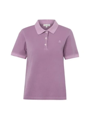 Marc O'Polo Damska koszulka polo Kobiety Bawełna lila,