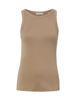 Marc O'Polo Damski podkoszulek Kobiety Bawełna (100%) brązowy,