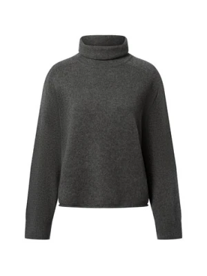 Marc O'Polo Damski sweter z dzianiny z zawartością wełny Kobiety szary marmurkowy,