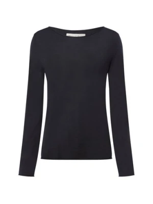 Marc O'Polo Damski sweter z wełny merynosów Kobiety Wełna merino niebieski jednolity,