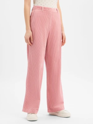 Marc O'Polo Damskie spodnie sztruksowe Kobiety Bawełna (100%) różowy jednolity,