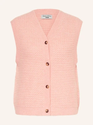 Marc O'polo Denim Bezrękawnik Z Dodatkiem Alpaki rosa