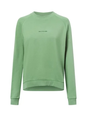 Marc O'Polo Denim Bluza damska Kobiety Bawełna zielony jednolity,