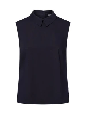 Marc O'Polo Denim Bluzka damska Kobiety Bawełna niebieski jednolity,